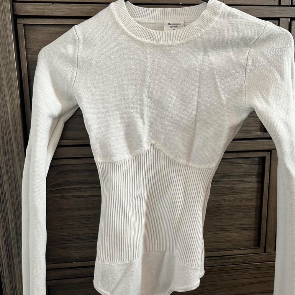 ABERCROMBIE CORSET SWEATER BODYSUIT
